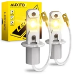 Auxito Led Fog Light Bulbs 3000K Yellow, Super H3/H3LL, Amber. Fixed Price $63.98.