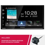 Kenwood DMX8709S 6.8" Digital Multimedia And CMOS-230LP Backup Camera. Fixed Price $499.00.