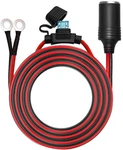 Chanzon 12V 24V Power Supply Car Plug Outlet - 6FT/3FT Ul 16AWG Cable With 15A. Fixed Price $14.67.