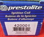 #420001 Prestolite Ignition Coil. Fixed Price $20.00.