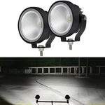 Led Round Offroad Driving Fog Lights Flood Bean White Beam. Fixed Price $63.99.