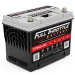 Full Throttle 12V Battery Group 24F 840CCA 79AH Brass Sae Terminal Lhp. Fixed Price $494.08.
