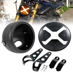 Hengtuaoto 5-3/4 5.75 X-style Yellow Drl Motorcycle Headlight Housing. Fixed Price $103.43.