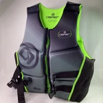 Obrien Watersports Biolite Life Vest Jacket Preserver Mens Large Gray Neon Green. Fixed Price $49.99.