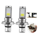 Ysy 2-PACK 900 Lumens White Cob 12W Led Bulb For Motorcycle Headlights Lamp H4. Fixed Price $22.64.