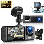 Fhd 1080P Dash Camera Car Dvr Front/rear/inside Recorder G-sensor Night Vision. Fixed Price $29.91.