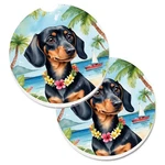 Carolines Treasures DAC6419CARC 2.5 X In. Dachshund Luau Cup Holder C.... Fixed Price $21.06.