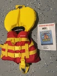 Airhead Red Infant Life Jacket. Fixed Price $19.99.