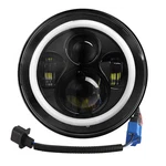 2X7" 6000LM Round Led Headlight Halo Angel Eyes F/ Jeep Wrangler Tj Jk Cj W/H4. Fixed Price $57.99.