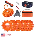 6-PACK Led Road Flare Emergency Kit, Magnetic Safety Light With 9 Flashing Modes. Fixed Price $58.55.