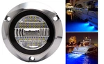 Lumitec Seablaze X2 Underwater Boat Light Dual Color Led Blue/white Silver. Fixed Price $526.59.