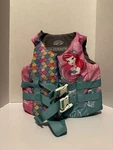 Swimways Disney Princess Ariel Life Jacket Coast Guard Approved Vest. Fixed Price $14.00.
