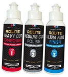 Rolite RHCMCUF4ZCP 3 Step System To The Ultimate Shine, Fl. Oz., Combo 4OZ. Fixed Price $47.58.