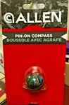 Allen Company Liquid Filled Pin On Ball Shaped Compass, Sealed Package, New. Fixed Price $12.75.