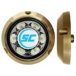 Shadow-caster Blue/white Bronze Surface Mount Underwater Light SC3-BW-BZSM. Fixed Price $361.00.
