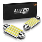 Luyed 569 Led Bulbs Xenon White 570 Lumens Super 41MM/578,. Fixed Price $16.99.
