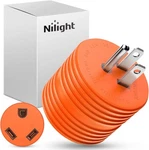 Nilight To Amp Rv Power Adapter 110 Volt Heavy Duty Plug 5-15P TT-30R. Fixed Price $16.88.