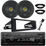 Infinity Radio Receiver, 2X 6.5" 300W Speakers W/adapters, Harley Install Kit. Fixed Price $185.49.