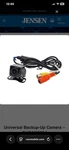 Jensen BUCAM100J Backup Camera Led High Definition Picture Wide Angle - New. Fixed Price $30.00.