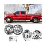 4PCS 19.5" 10 Lug Hubcaps Polished Stainless Steel Dually Wheel Simulators Co.... Fixed Price $293.63.