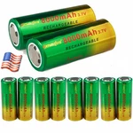 Skywolfeye 26650 Battery 3.7V Rechargeable Batteries Cell For Torch Lot. Fixed Price $31.50.