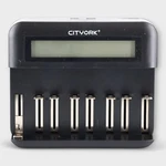 Cityork 8 Bay Lcd Universal Battery Charger. Fixed Price $17.99.