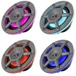4X Jbl Gray Marine 6.5" 300 Watt Max Coaxial Multicolor Led Speakers Bundle. Fixed Price $455.90.