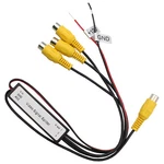 1 3 Car Dvd Video Monitor Amplifier Booster Distribution Rca Splitter System. Fixed Price $7.68.