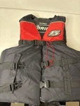 Obrien Life Jacket Flotation Red Black Adult Small/medium Coast Guard Approved. Fixed Price $19.99.