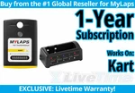 Mylaps TR2 Kart Rechargeable Transponder W/ 1-YEAR Subscription. Fixed Price $146.99.