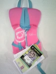 Obrien Infant Nylon Life Jacket Coast Guard Approved Blue/pink - 30 Lbs. Fixed Price $34.95.
