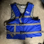 Stearns Youth Boating Vest More Than 90 Lbs Blue Life. Fixed Price $12.18.