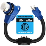50 Amp 110 Rv Adapter With Overload Protector Circuit Breaker, Compatible .... Fixed Price $41.74.