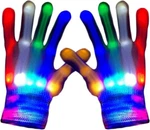Led Light Up Gloves 5 Colors 6 Modes Flashing Rave Finger Size. Fixed Price $9.95.