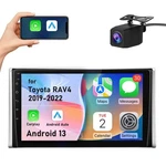 Android 13 Car Radio For Toyota RAV4 2019-2022 With 2G Ram 64G Rom Wireless C.... Fixed Price $244.48.