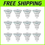 12-PACK MR11 Led Bulbs, Low Voltage 20W Halogen Replacement. Fixed Price $45.59.