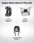 Engine And Transmission Motor Mount Kit Replacement, Set Of 3, Compatible With 2. Fixed Price $116.04.