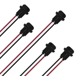 T10 194 Led Bulb Socket 5 Pcs Extension Wiring Pigtail Connector Auto Light. Fixed Price $6.05.