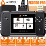 Ancel FX2000 Pro OBD2 Scanner Diagnostic Tool Check Engine Abs Srs Tcm +7 Resets. Fixed Price $179.99.