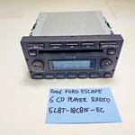 05-07 Ford Escape Mercury Mariner Am/fm 6 Cd Player Radio 5L8T-18C815-EC Oem. Fixed Price $97.13.