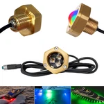 Kingshowstar Standard 1/2IN Npt Boat Drain Plug Light IP68 Waterproof Rgbw. Fixed Price $122.45.