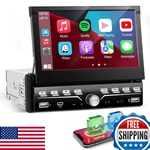 Nhopeew Single Din Stereo Apple Carplay Android Auto 1 7 Inch Flip. Fixed Price $104.58.