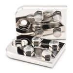 Pair Ill Customz 4 Spot Flat Lug Style Battery Terminal Blocks Bolt Use Only. Fixed Price $22.99.