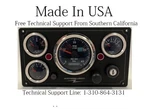 Northern Lights Marine Instrument Panel 4 Offshore Gauges. Fixed Price $735.00.
