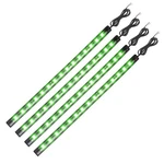 Ym E-bright Led Strip Lights For Cars, 10.6 Inch 4-PACK Green,. Fixed Price $23.98.