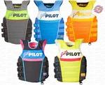 Jetpilot Vintage Nylon Cga 3-BUCKLE Pfd Blue Gray Orange Life Vest JP23212. Fixed Price $126.95.