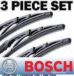 For Bmw X5 - Bosch Direct Connect Wiper Blades Set Of 3PC 24" 22" 18" Front+rear. Fixed Price $24.95.