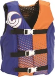 Cwb Connelly Nylon Vest, 24"-29" Chest; Youth, Blue And Orange. Fixed Price $55.70.