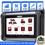 Ancel MT700 Multi-brands Motorcycle Diagnostic Tool OBD2 Scanner All Systems. Fixed Price $829.00.