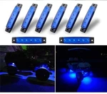 Botepon 8PCS Led Rock Lights, Strip Wheel Well Underglow Kit. Fixed Price $15.99.